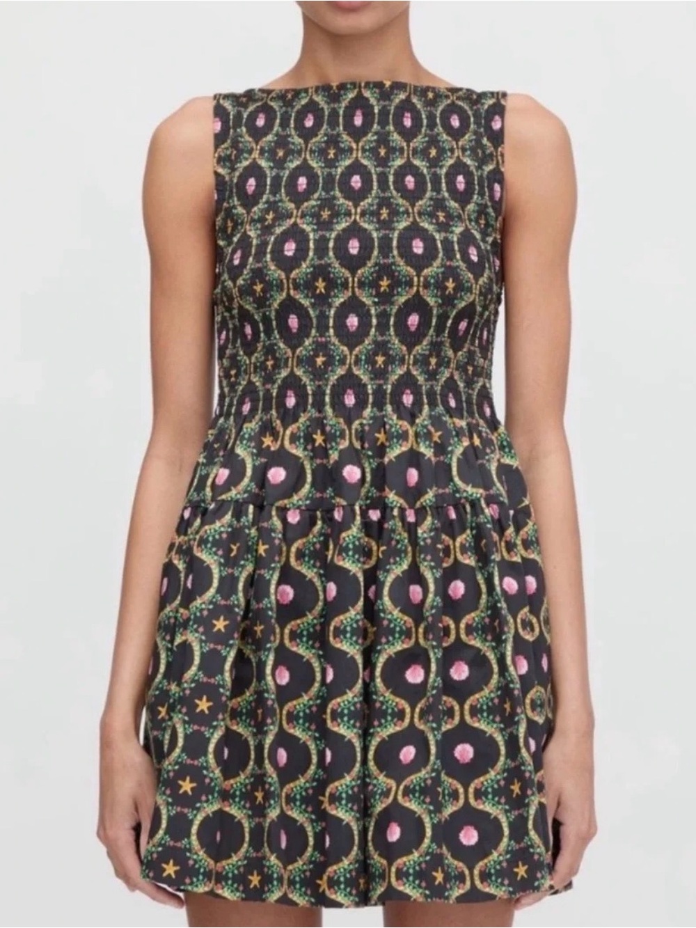 Hill House Black Sleeveless Dress